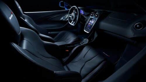 McLaren GT : intérieur, confort et données techniques