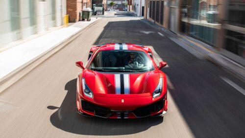 Ferrari 488 Pista : caractéristiques du V8 biturbo et performances