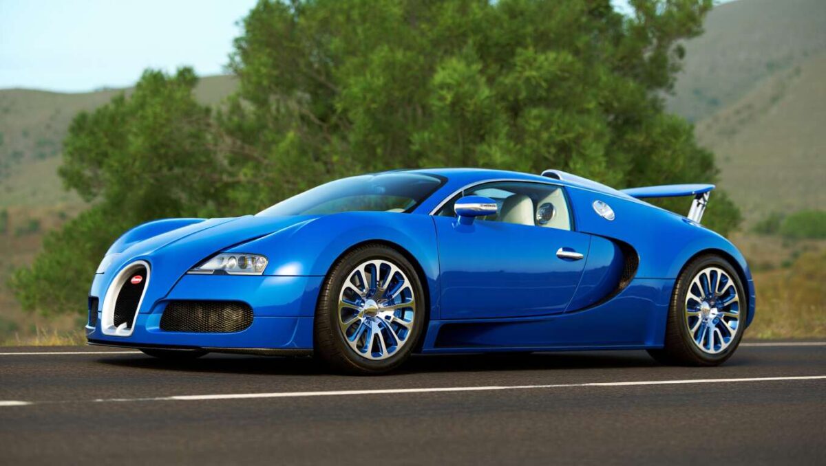 Bugatti Veyron Bleu Centenaire : caractéristiques techniques