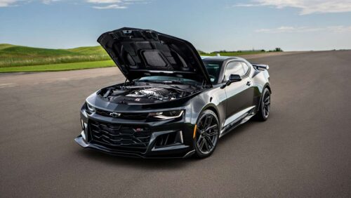 Chevrolet Camaro ZL1 : moteur V8 compressé et performances maximales